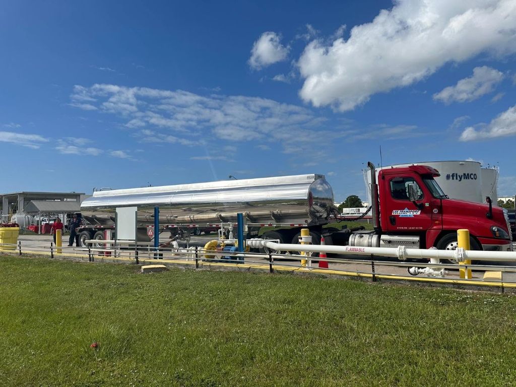 Lee Transport at MCO airport fuel operation